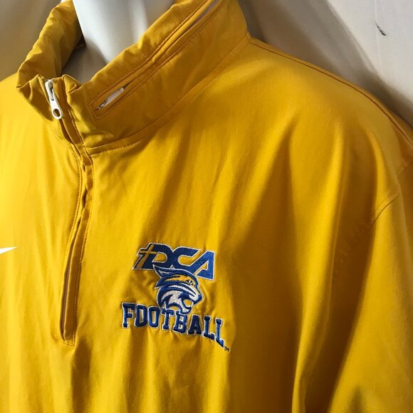 Nike Donelson Christian Academy DCA Wildcats Sport Coach Sideline Shirt Jacket - Picture 4 of 7